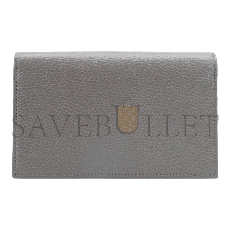 G*u*i dollar calfskin interlocking g chain wallet 510314 (20*13*6cm)